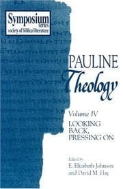 Tapa de Pauline Theology, Volume IV