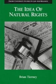 Tapa de The idea of natural rights