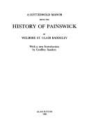 Tapa de A Cotteswold manor being the history of Painswick