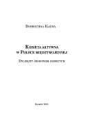 Tapa de Kobieta aktywna w Polsce międzywojennej