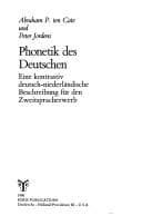 Tapa de Phonetik des Deutschen