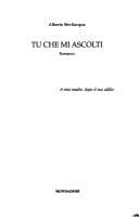 Tapa de Tu che mi ascolti
