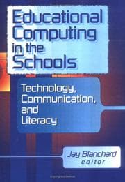 Tapa de Educational Computing in the Schools