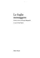 Tapa de Le foglie messaggere