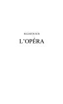 Tapa de Regards sur l'opéra