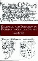 Tapa de Deception and detection in eighteenth-century Britain