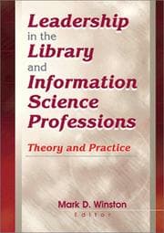 Tapa de Leadership in the library and information science professions