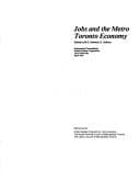 Tapa de Jobs and the Metro Toronto economy