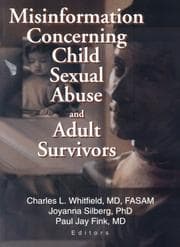Tapa de Misinformation concerning child sexual abuse and adult survivors