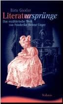 Tapa de Literaturspr unge: das erz ahlerische Werk von Friederike Helene Unger