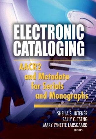 Tapa de Electronic Cataloging