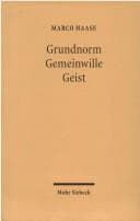 Tapa de Grundnorm - Gemeinwille - Geist