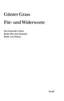 Tapa de Für- und Widerworte