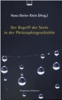 Tapa de Der Begriff der Seele in der Philosophiegeschichte
