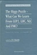 Tapa de The Higgs Puzzle