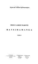 Tapa de Prince Albert Rakoto Ratsimamanga