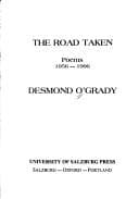 Tapa de Road Taken: Poems 1956-96 (Salzburg Studies: Poetic Drama & Poetic Theory)