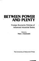 Tapa de Between Power and Plenty