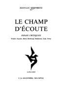 Tapa de Le champ d'ecoute