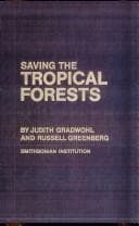 Tapa de Saving the tropical forests