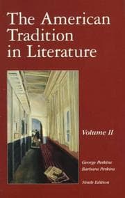 Tapa de American Tradition in Literature