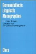 Tapa de Germanistische Linguistik: Monographien, Bd. 20: Comutter, Papi und Lebensabschnittsgef ahrte