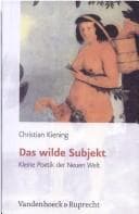 Tapa de Das wilde Subjekt: kleine Poetik der Neuen Welt