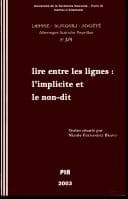 Tapa de Lire entre les lignes