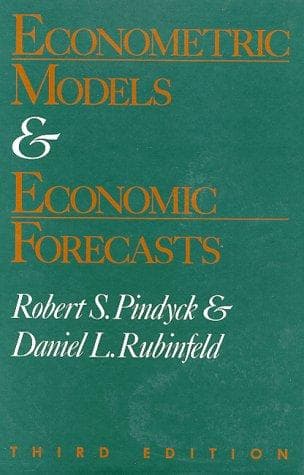 Tapa de Econometric models and economic forecasts
