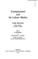 Tapa de Unemployment and the labour market