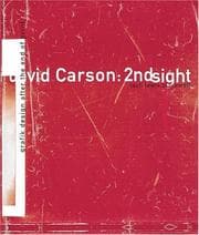 Tapa de David Carson: 2nd Sight