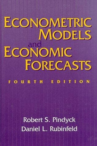 Tapa de Econometric models and economic forecasts