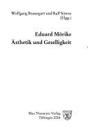 Tapa de Eduard M orike:  Asthetik und Geselligkeit
