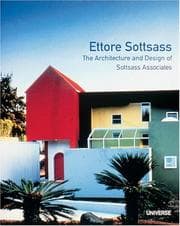Tapa de The work of Ettore Sottsass and Associates