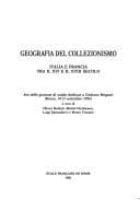 Tapa de Geografia del collezionismo