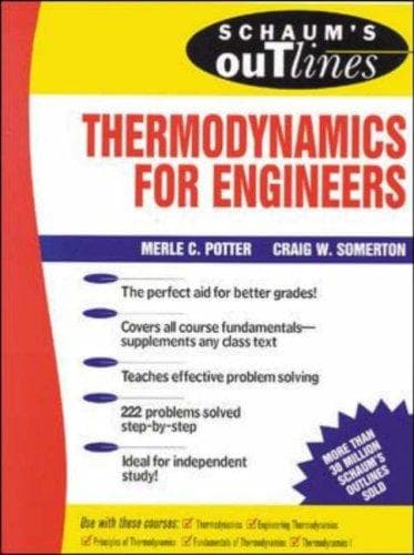 Tapa de Schaum Engineering Thermodynamics