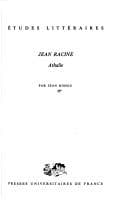 Tapa de Jean Racine, Athalie