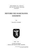 Tapa de Histoire des marchands sogdiens