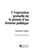Tapa de L' expression gestuelle de la pensée d'un homme politique