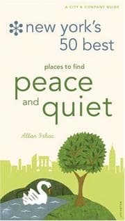 Tapa de New York's 50 best places to find peace & quiet