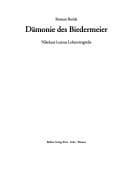 Tapa de Dämonie des Biedermeier