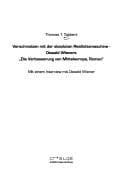 Tapa de Verschmolzen mit der absoluten Realit atsmaschine: Oswald Wieners "Die Verbesserung von Mitteleuropa, Roman"