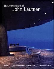 Tapa de The Architecture of John Lautner (Universe Architecture Series)