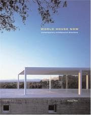 Tapa de World House Now (Universe Architecture Series)