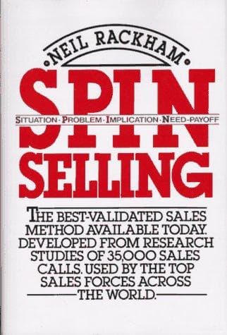 Tapa de SPIN selling