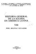 Tapa de Historia general de la iglesia en America latina