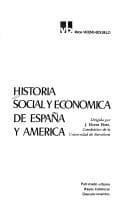 Tapa de Historia social y económica de España y América