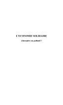 Tapa de L' Économie solidaire