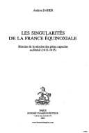 Tapa de Les singularités de la France équinoxiale