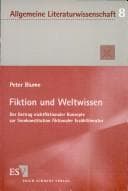 Tapa de Fiktion und Weltwissen